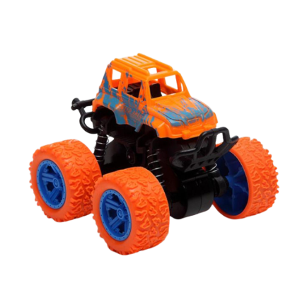 Cheap 4WD Off Road Vehicle Friction Toy Car Monster Truck Plastic Inertia Car Model for Kids
