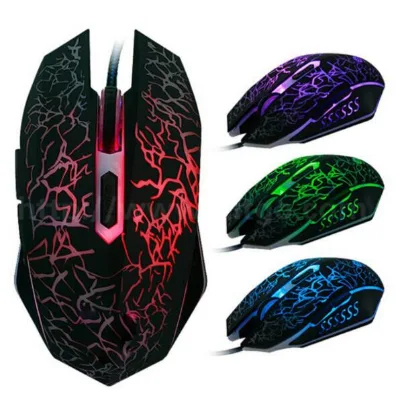 Best Selling Promotional Price 1600 DPI Wired Gaming Mouse for Computer for Laptop