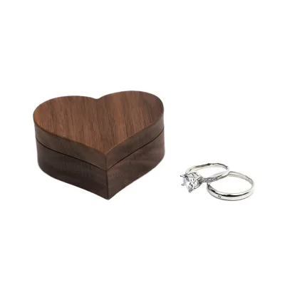 Custom Size Round Acacia Wood Salt Box Eco-Friendly Wooden Spice and Salt Jar with Lid for Kitchen Storage Engraved Design