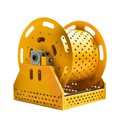 3inch 15 meter manual hose reel for mining