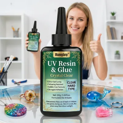 Hungley UV Glue 3D Hot Sale Liquid Photopolymer UV Resin for 3D Printing in Dental Jewellery and Home Use