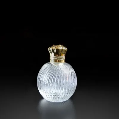 Cheap Transparent 25ml/50ml/30ml Perfume Glass Spray Bottles with Black Cap Screen Printing Surface for Oud Perfume