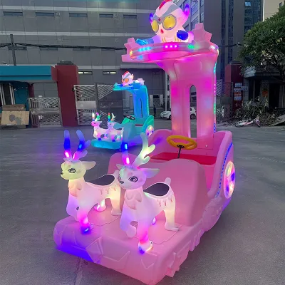 Indoor Outdoor Garden Children Riding Car Battery Luminous Bumper Car Commercial New Playground Remote Control Timing