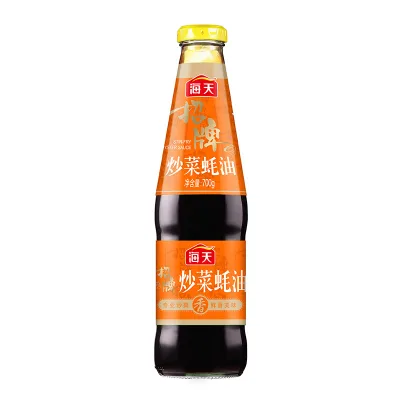 China's Best-Selling 710g Glass Bottle Oyster Sauce Halal Natural Seafood Condiment OEM Customization for 1000 Boxes
