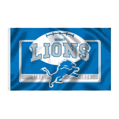 4*6 Personalized American Football Flag Custom Flag Polyester Durable Printed Football Flag