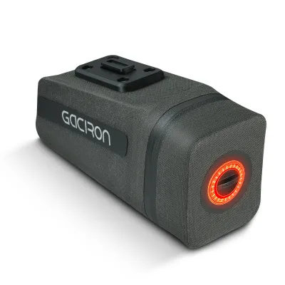 Gaciron TPU Bike Bag Bird Nest-200 2-in-1 Magnetic LED Rechargeable Waterproof for Aero Pipe Attachment