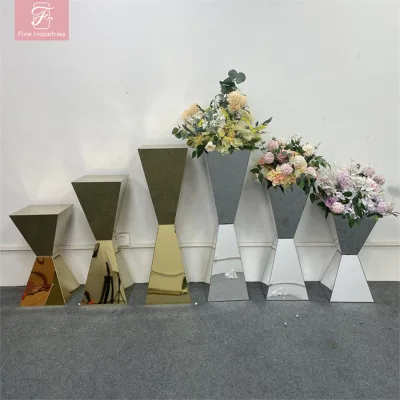 Fine Metal Customized Size Wedding Flower Stand for Dessert Table and Home Decoration