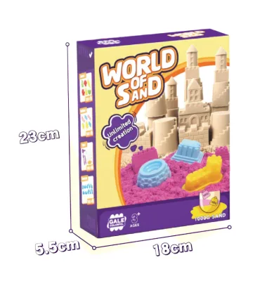 Wholesale DIY Colorful Magic Diy Space Toy Sand Educational Non-toxic Space Sand With Mould for Kids 1kg