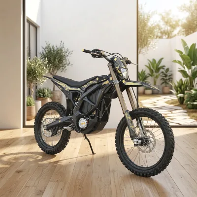 Sur Ron Ultra Be 24.5Kw Amateur Circuit Racing E Bike, Offroad Deep Tread Tyres, Consistent 520N.m Power Delivery