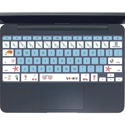 High Quality English Silicone Laptop Keyboard Skin Cover for Samsung 950QCG Keyboard Cover