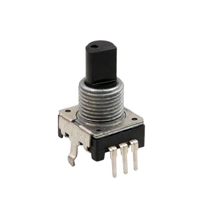 E12mm Vertical plastic semicircle handle digital control encoder 360 degree rotary encoder for power amplifier