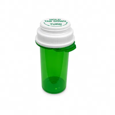 Wholesale Child Resistant Plastic Prescription Vial for Pharmacy Drug Storage OEM Custom