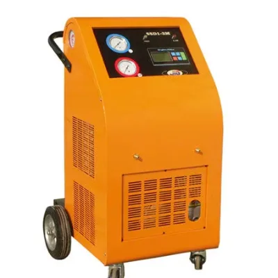 Professional Fully Automatic Car Ac Refrigerant Recovery With CE Certification For Refrigerator Parts