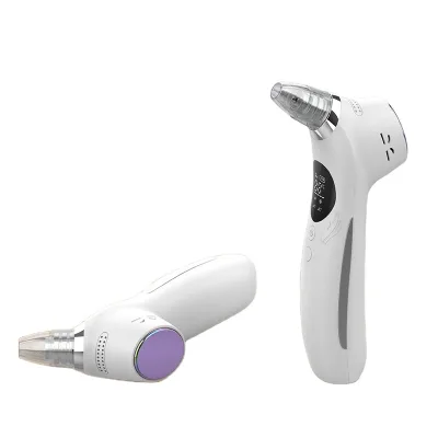 NEW 2024 Hot and Cold Compres Hole Vacuum Black Head Machine Large Battery Gentle SmallBubble Cleanser Beauty Equipment