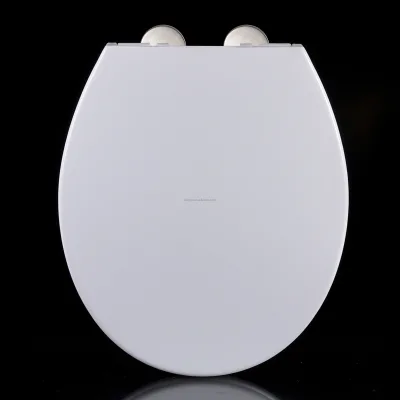 Wholesale Supplier UF Material Supper Thin New Design Slim Single Push Button Toilet Seat Cover