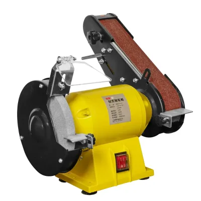 MD3215C 350W Industrial Grade Bench Grinder Electric Belt and Disc Sander Wood Working Machine 110V-220V 1 Year Warranty