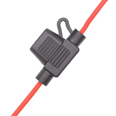 Car/boat/truck with Cable 12 V 24V Waterproof Fuse Box Plug Cable Straight Insert Fuse Socket Mini Fuse Holder