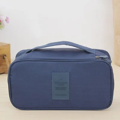 Waterproof Women Girl Lady Portable Travel Bra Underwear Lingerie Organizer Bag Cosmetic Makeup Toiletry Wash Storage