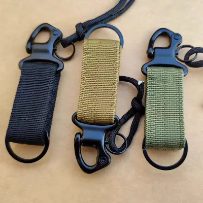 1" Multifunctional Convenient Beaks Webbing Car Keys Outdoor Hardware Climbing Tactics Belt Spring Quick Adjustment Hook Buckle