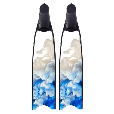Custom 100% Carbon Fiber Material Spearfishing Carbon Blade Fins Swimming Fins Diving Fins