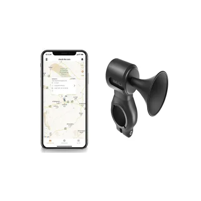 Bike Tracker Anti Theft Hidden Bicycle Motorcycle Smart Tracker Tag Warning Signal with Horn