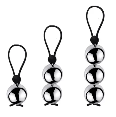 Cock Ring Penis Exercise Adjustable Dumbbell Balls Sex Vibrator for Men Dildo Dick Stronger Enhancer Training