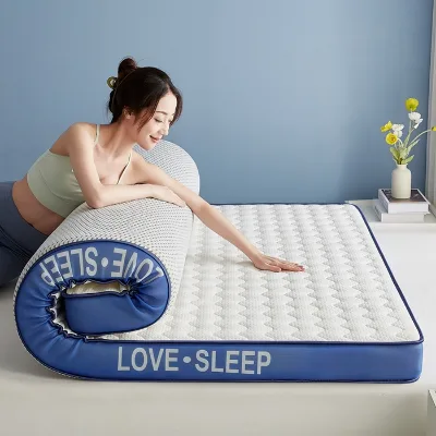 2026 New Woven Cotton Eco-Friendly Latex Memory Sponge Mattress for Home & Hotel Use