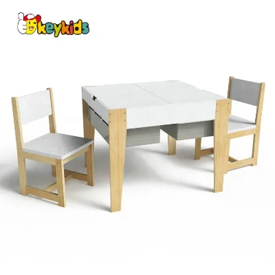 High Quality Multifunction Wooden Learning Table for Children W08G303