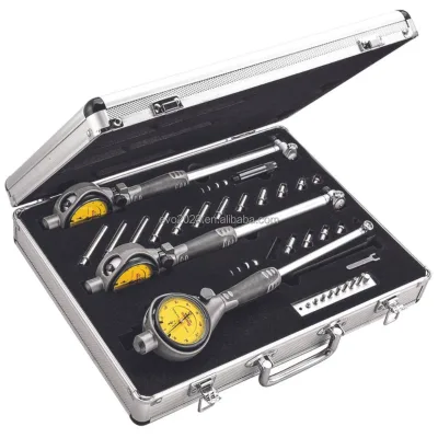 3089 Series Dial Bore Gauge 18-35mm Precision Mechanical Cylinder Bore Measuring Tool with Carbide Anvils