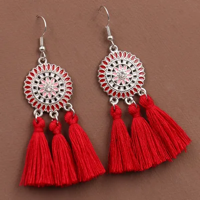Hot Vintage Bohemian Jewelry Fashion Boho Tassel Fashion Boho Earrings