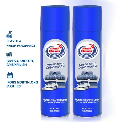 Customized Scents Renew Fabric Clothing Ironing Liquid Wrinkle Removal Speed Best Starch Spray