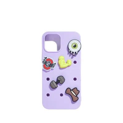 Custom Wholesale Classic Cartoon Charm Croc Shoe Decorations Accessories for Shoes Decoration Christmas Gift Accessory
