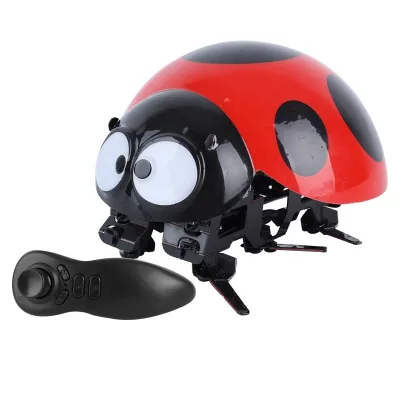 Hot Selling Remote Controlling DIY Ladybird Toys; Remote Control Walking Insect Toys; DIY Hot Toys