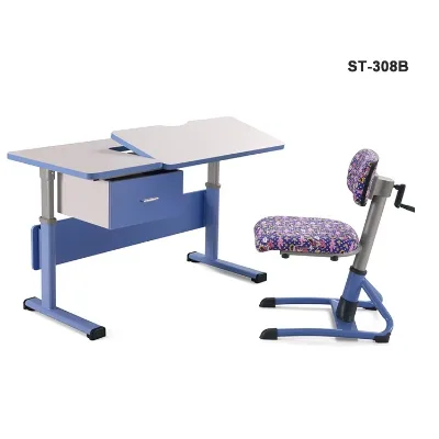 Modern Hot Sale Adjustable Home Adult Study Table Chair