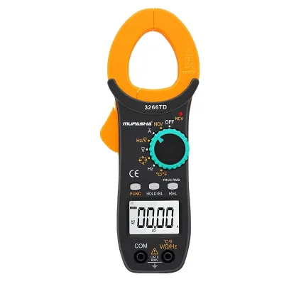 MUFASHA 3266TD 3999 Count Clamp Multimeter True Rms Ac Dc Current Clamp Meter for Car Repair Etc