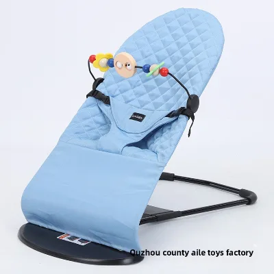 Multifunctional Infant Rocking Chair Children's Plastic Soothing Bouncer & Cradle Baby Rocking Chair