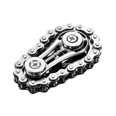 Gear Chain Fingertip Gyroscope for Portable Play and Stress Relief Fingertip Gyroscope for Adults Stress Relief Artifact