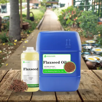 Wholesale Natural Linseed Oil Cold Pressed 100% Pure Nature Essential Oil Moisturizes Skin Carrier Oil