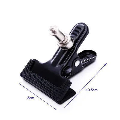 High Quality Super Clamp Photographic Light Background Stand With 1/4 Thread Head for DSLR Camera Monitor Flash Light