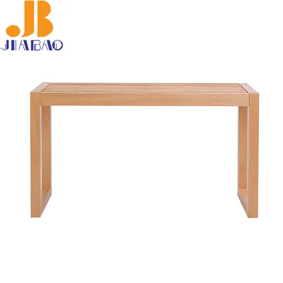 High Quality Modern Indoor Outdoor Long Wooden Bench