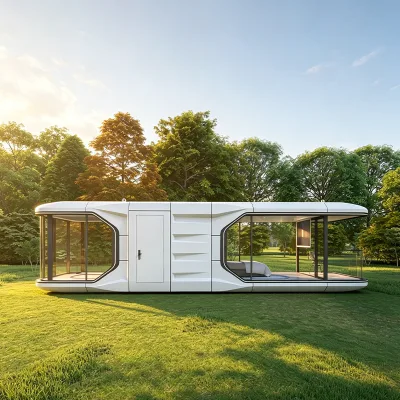 E7 Galvanized Steel Eco-Friendly Container House Modern Luxury Waterproof Customizable Interior Quick Assembly for Village