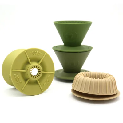 V01 V02 Promotional Gift Cone Shape Large Single Hole Plastic Barista Coffee Dripper Coffee Filter Cup