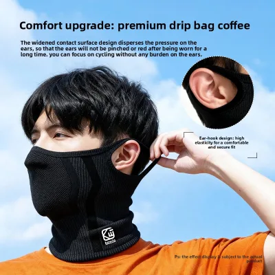 Autumn Winter Nylon Breathable Warm Ear Neck Protection Cycling Mask Outdoor Sports Mountaineering Riding Turban Windproof