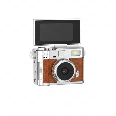 Photo Video Camera 1080p Digital Flip-Out Screen Retro CCD Model Supports Self-Portraits High-Definition Premium Image