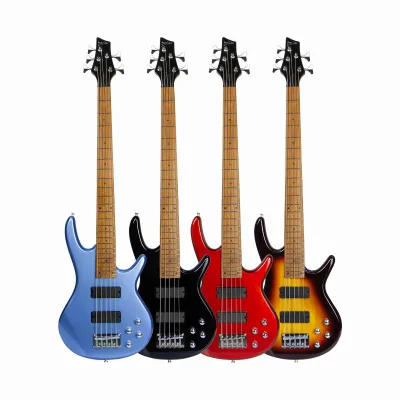 Wholesale prices are low 5-String Electric Bass guitar-5strings guitar bass Lightweight, Factory Direct, maple Neck