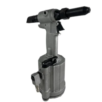 Heavy Duty Professional Pneumatic Riveting Gun Air Hydraulic Huck Rivet Tool with Nose Pieces
