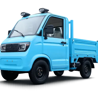 2026 New Energy Left-Side Steering Pickup Truck 3500W Motor 45km/h Speed 4x2 Electric Dump Cargo Vehicle Pick up