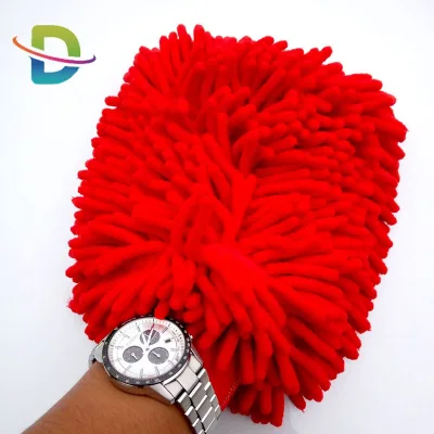 Auto Cleaning Supplies Car Care Cleaning Cloth Car Wash Chenille Mitt Microfiber Glove for Car Wash