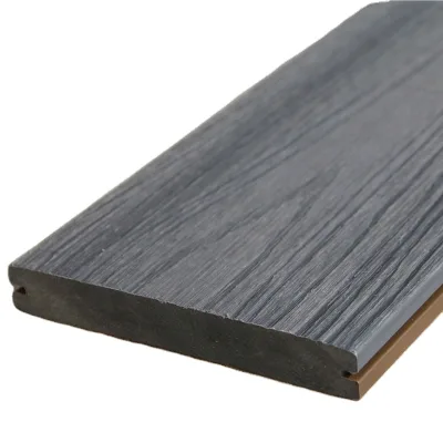 Factory Wholesale Deep Embossed WPC Decking Co Extrusion WPC Flooring Engineering Wood Decking Outdoor