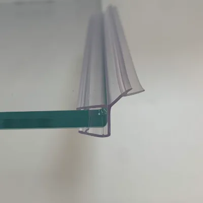 135 Degree PVC Waterproof Sealing Strips for Glass Shower Door Side Seal Strip 1.2mm Thick 2-Year Warranty Balleyspring